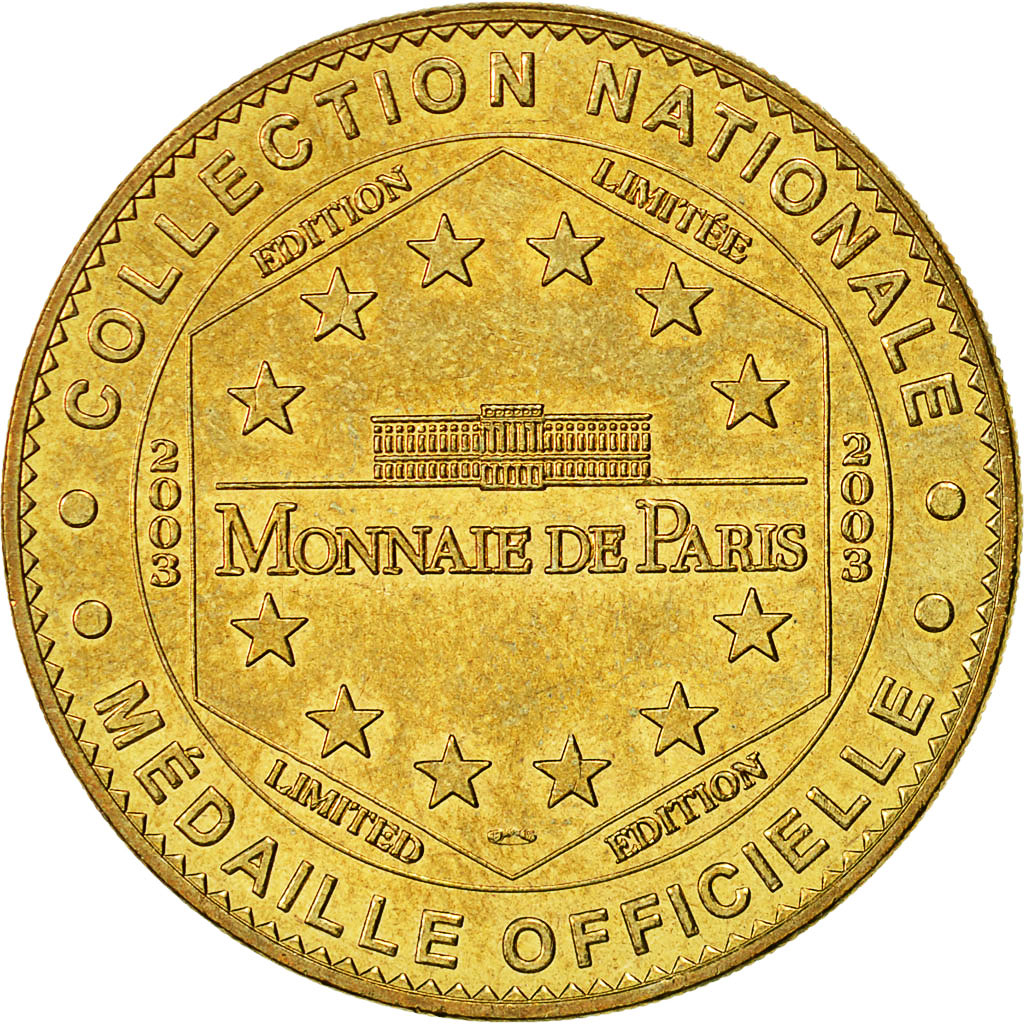 France, Token, Touristic token, Fougères - Cité médiévale n° 2, 2003