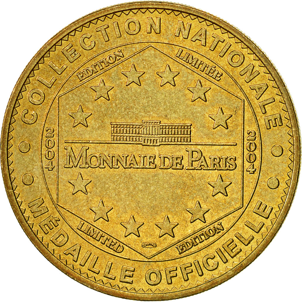 France, Token, Touristic token, Marseille - Notre Dame de la Garde n°2, 2004