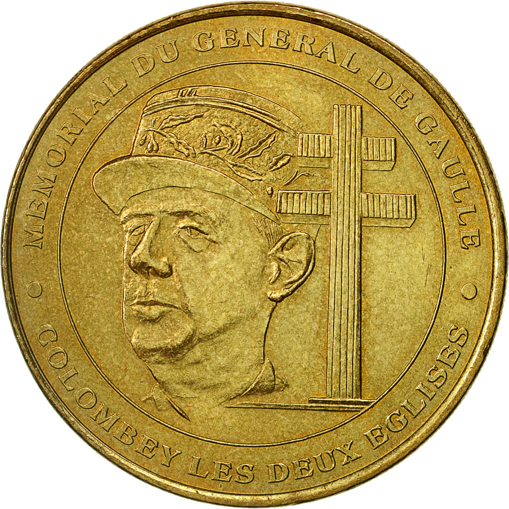 Francia, Token, Touristic token, Colombey Les Deux Eglises - n°1, 2002, Monnaie