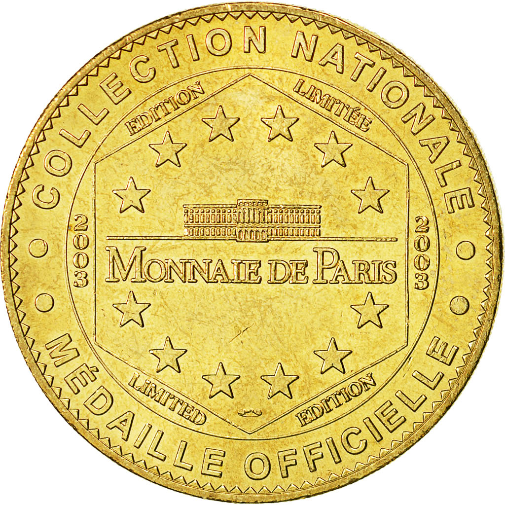 Francia, Token, Touristic token, Rocamadour -  Le Rocher des Aigles n°1, 2003