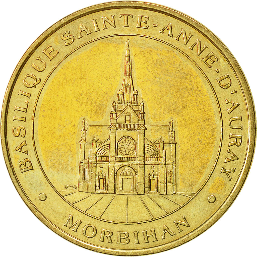 France, Token, Touristic token, Auray - Basilique, 1998, MDP, EF(40-45)