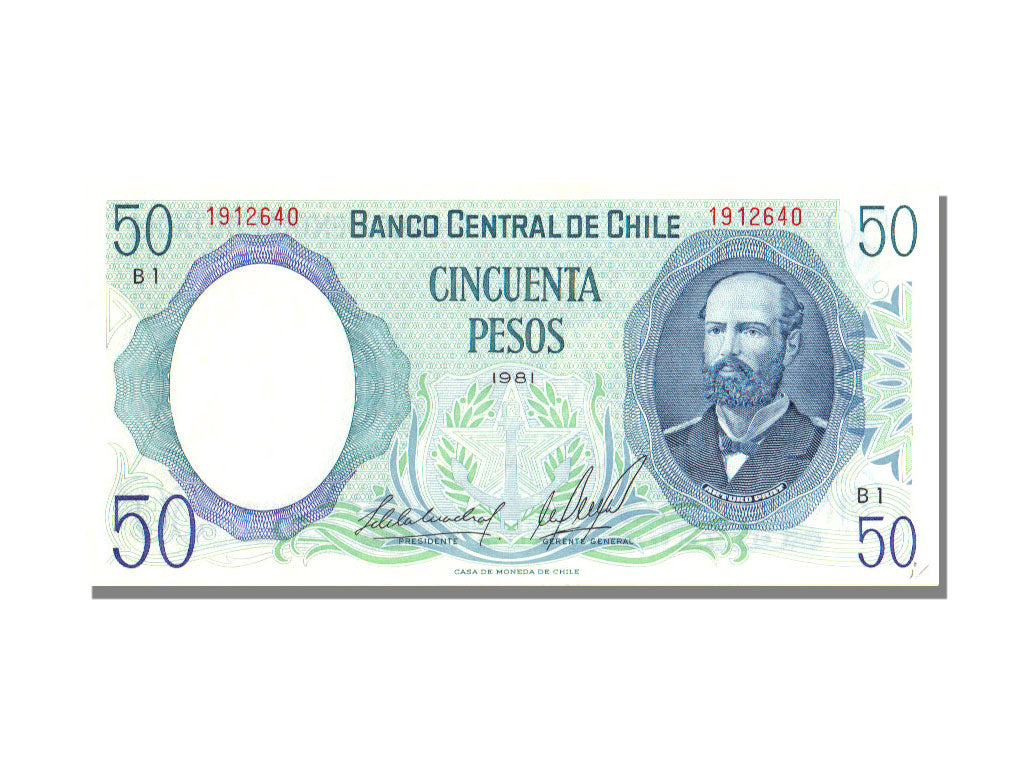 Chile, 50 Pesos, 1981, KM #151b, UNC(65-70), B1