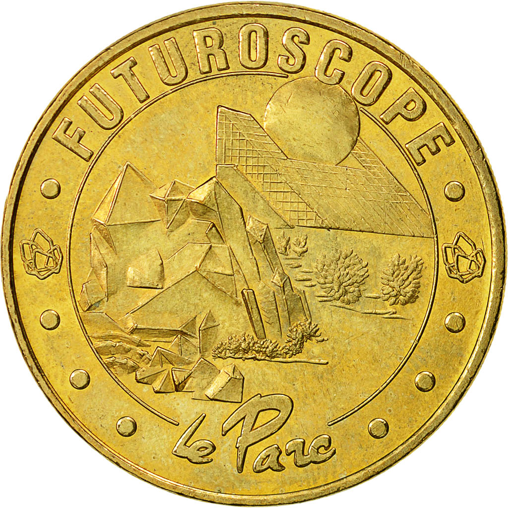 France, Token, Touristic token, Jaunay-Clan  Futuroscope n°2, 2006, MDP