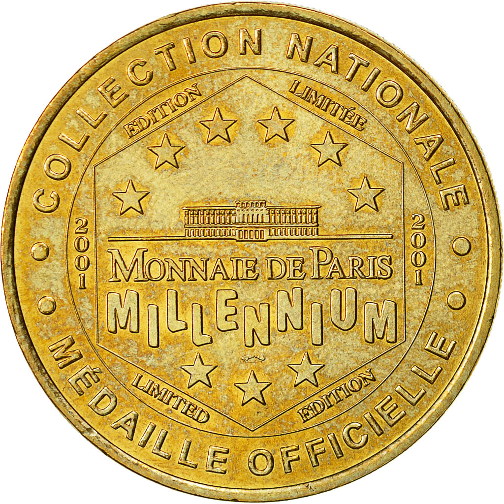 France, Token, Touristic token, Compiègne - Chateau et musée, 2001, MDP