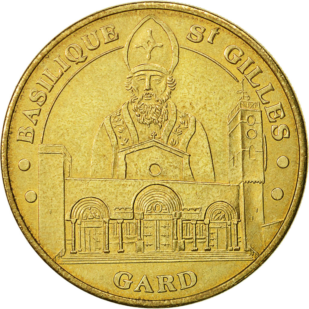 France, Token, Touristic token, Saint-Gilles Basilique, 2004, MDP, EF(40-45)
