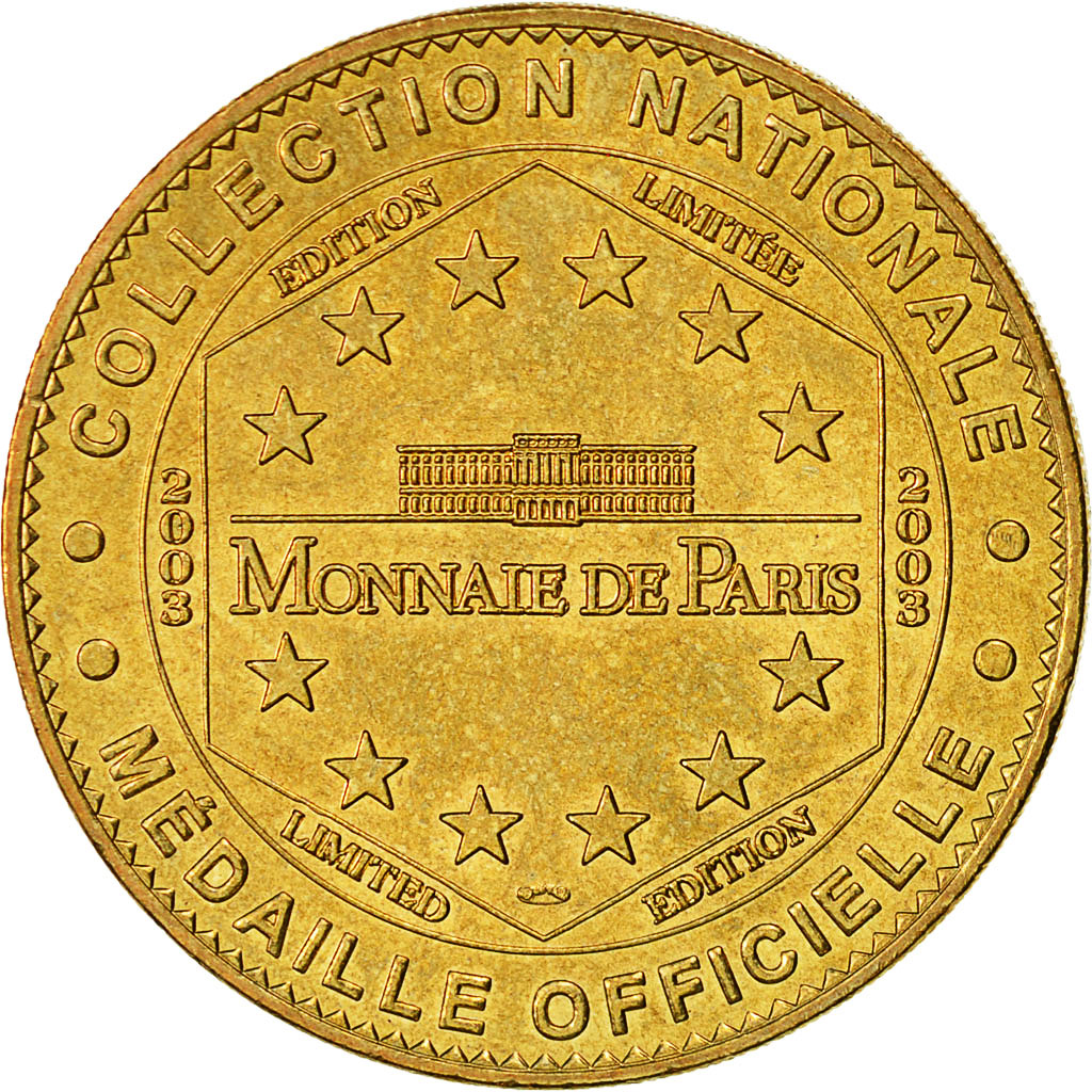 Francia, Token, Touristic token, Fontevraud - Abbaye Royale n°1, 2003, MDP, BB