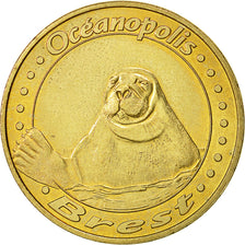 France, Token, Touristic token, Brest - Océanopolis n°1, 2004, MDP, EF(40-45)