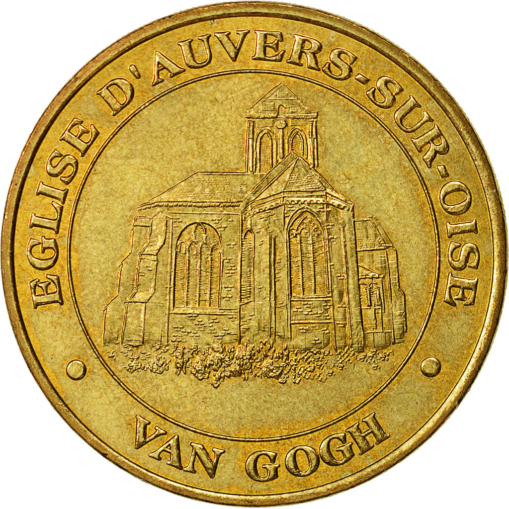 France, Token, Touristic token, Auvers sur Oise -  Van Gogh, 2003, MDP