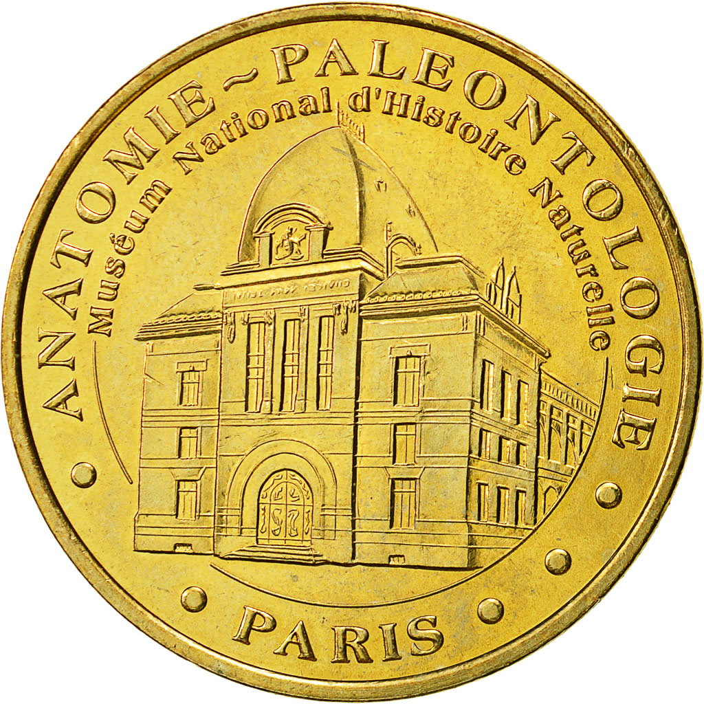 France, Token, Touristic token, Paris - Muséum d'Histoire Naturelle n° 2