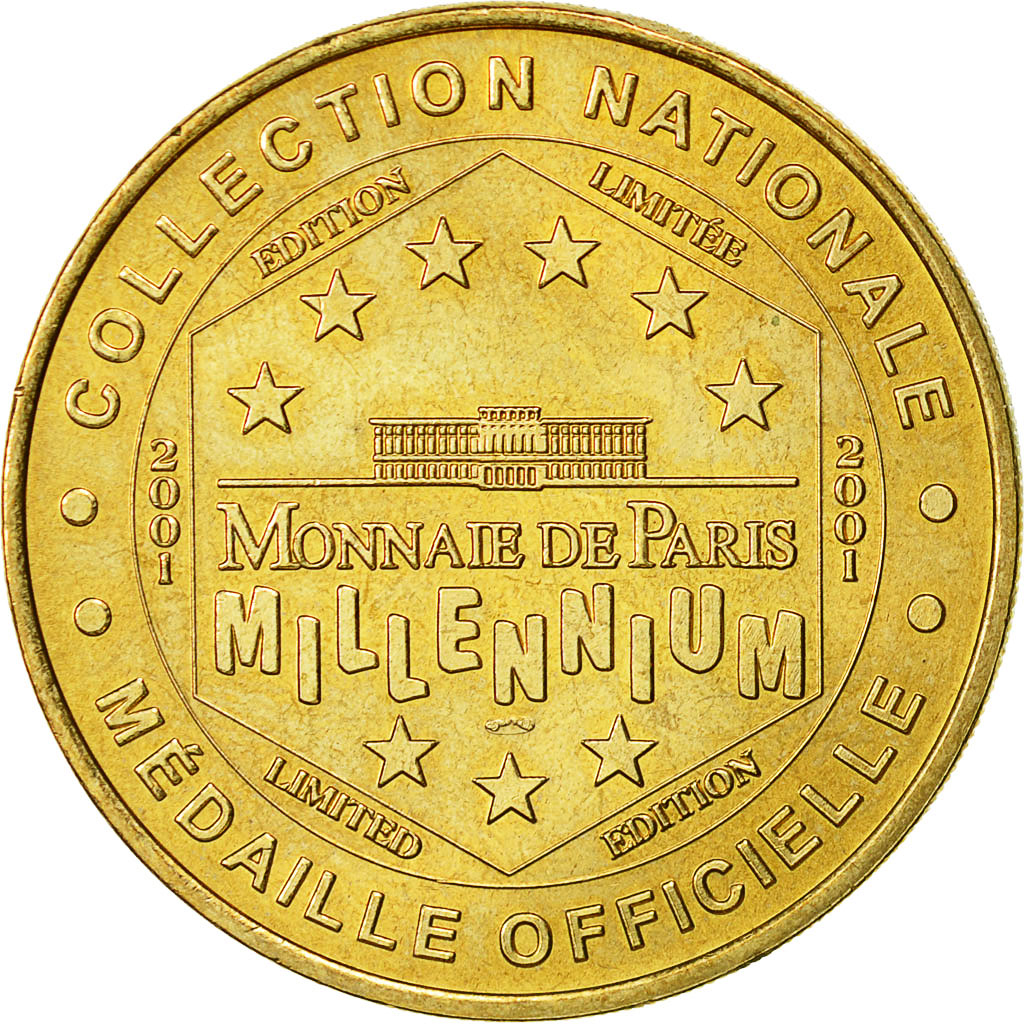 France, Token, Touristic token, Mulhouse - Automobile n°1, 2001, MDP