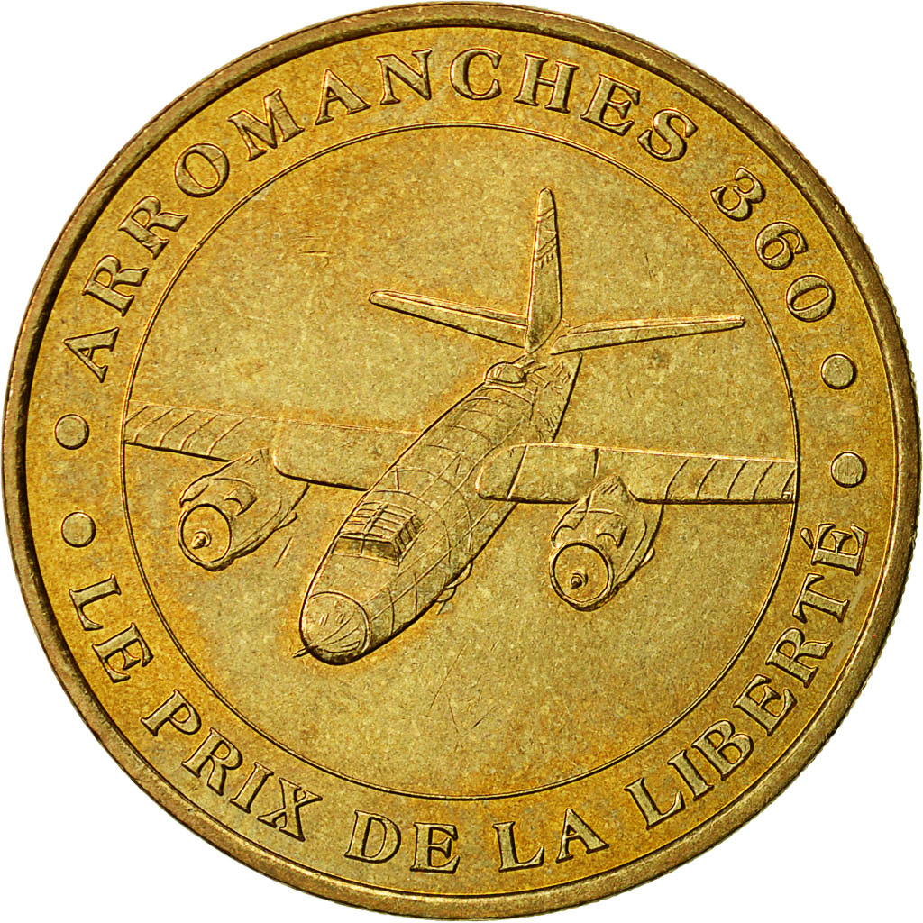 France, Token, Touristic token, Arromanches - 360 n°1, 2003, MDP, EF(40-45)
