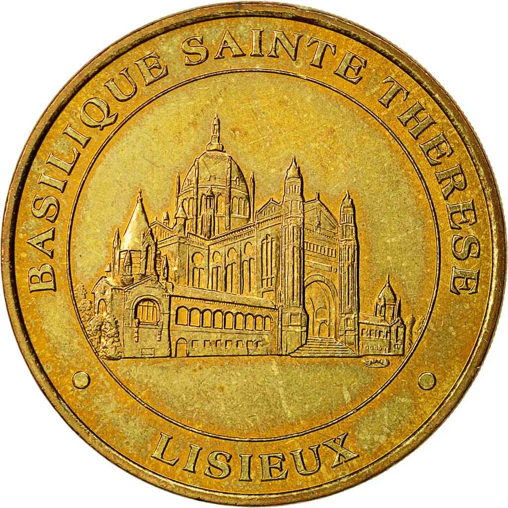 France, Token, Touristic token, Lisieux - Basilique Ste Thérèse, 2003, MDP
