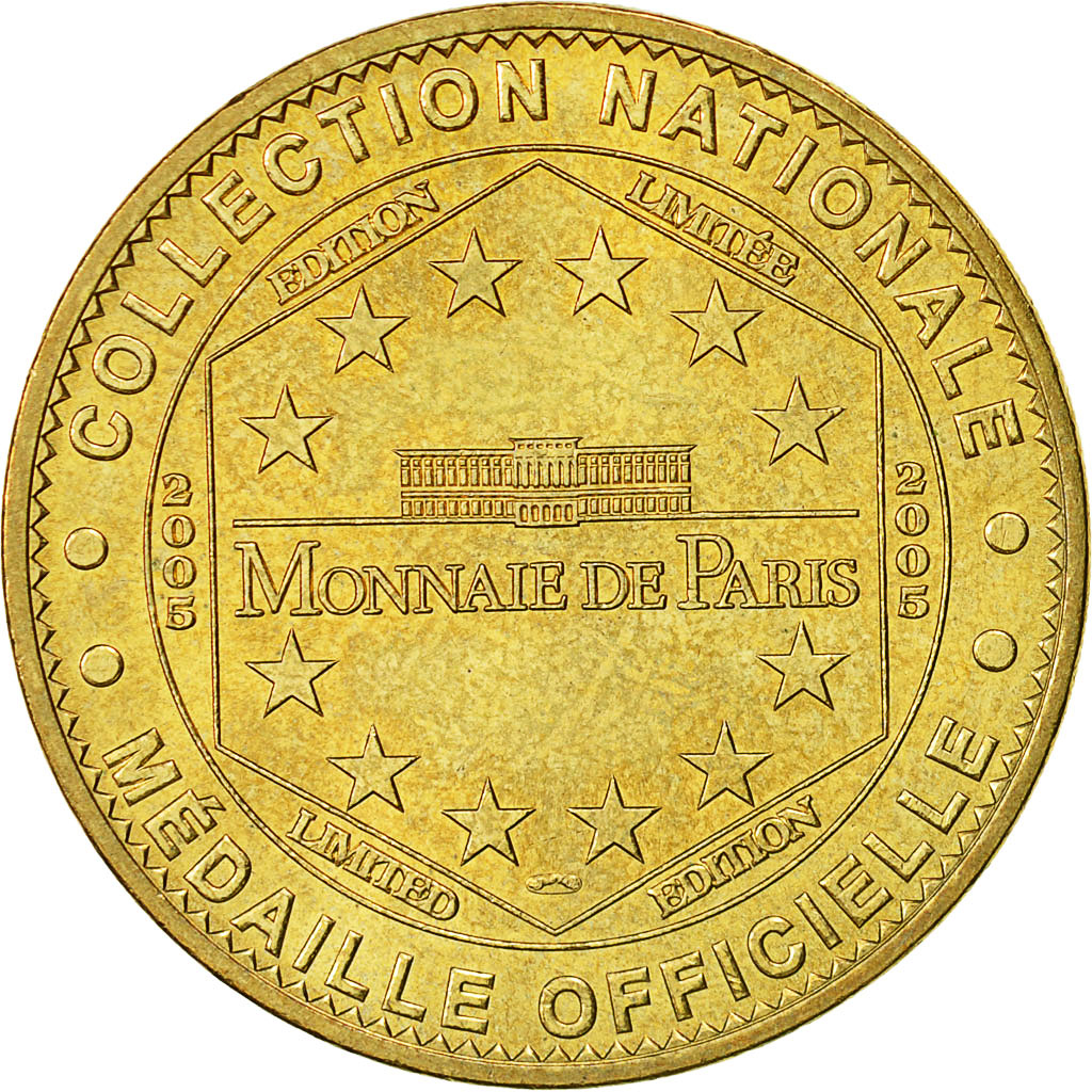 France, Token, Touristic token, La Rochelle - Les Tours n°1, 2005, MDP
