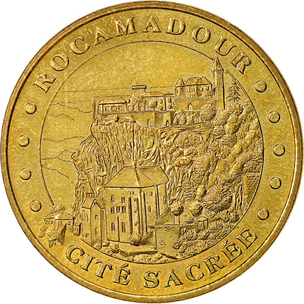 France, Token, Touristic token, Rocamadour -  Cité Sacrée, 2003, MDP