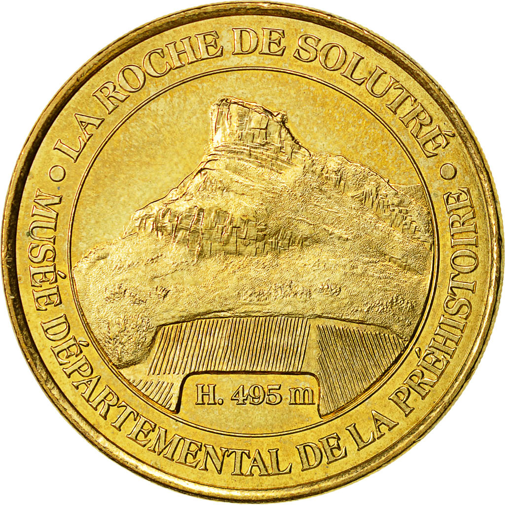 France, Token, Touristic token, Solutré-Pouilly - la Roche, 2007, MDP