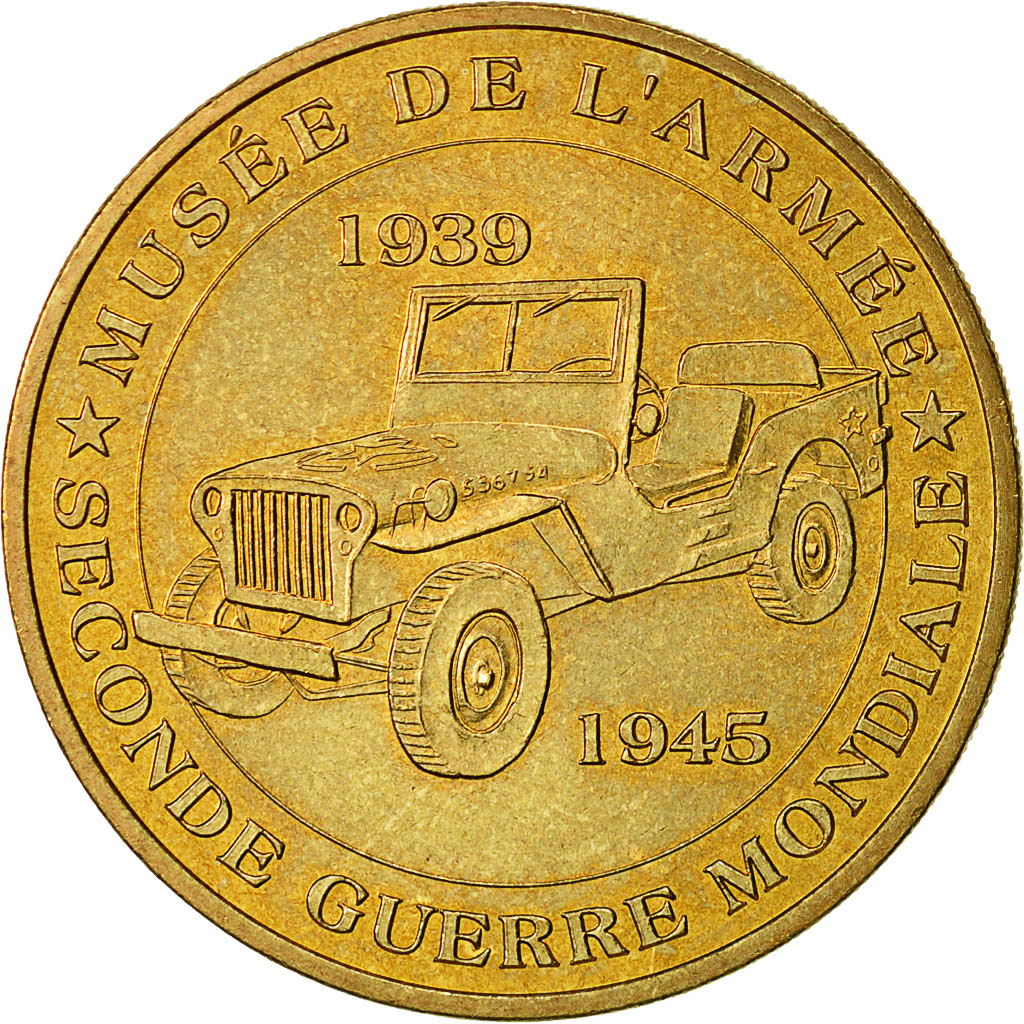 France, Token, Touristic token, Paris - Musée de l'Armée n°3, 2004, MDP
