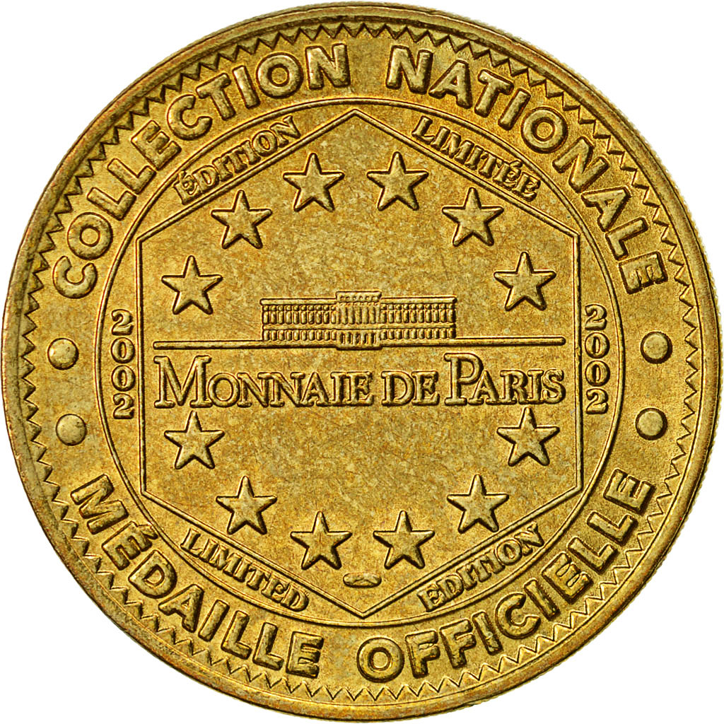 France, Token, Touristic token, Chartres - La Cathédrale n°2, 2002, MDP