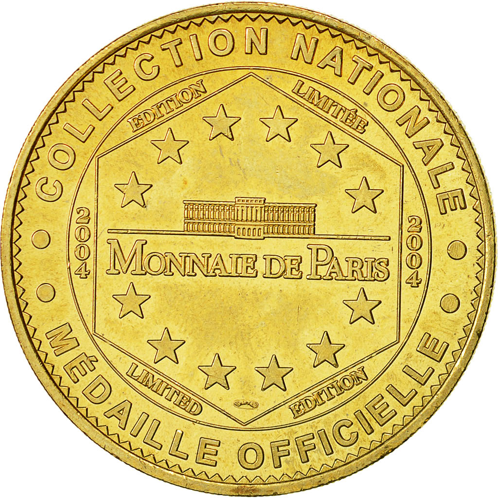 France, Token, Touristic token, Azay-le-Rideau -  Château n°1, 2004, MDP