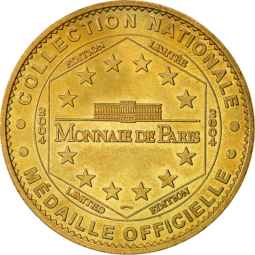 France, Token, Touristic token, Angers - Château n°1, 2004, MDP, EF(40-45)