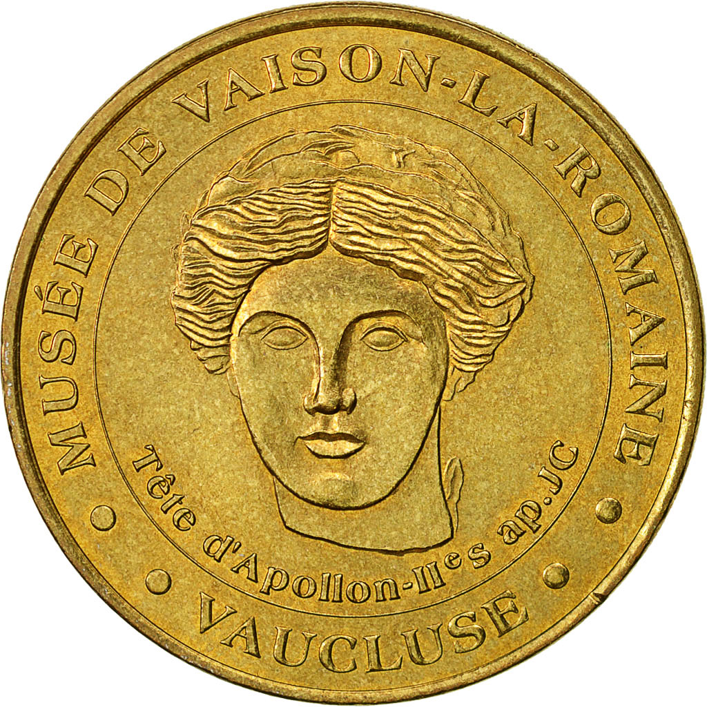 France, Jeton, Jeton Touristique, Vaison-la-Romaine -  Musée n°1- Apollon
