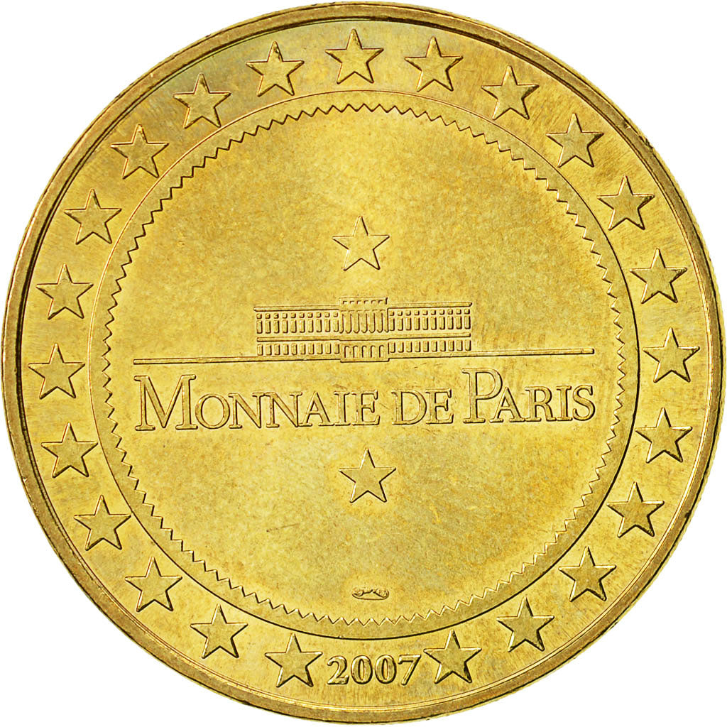 France, Token, Touristic token, Saint-Ours-Les-Roches - Vulcania n°2, 2007