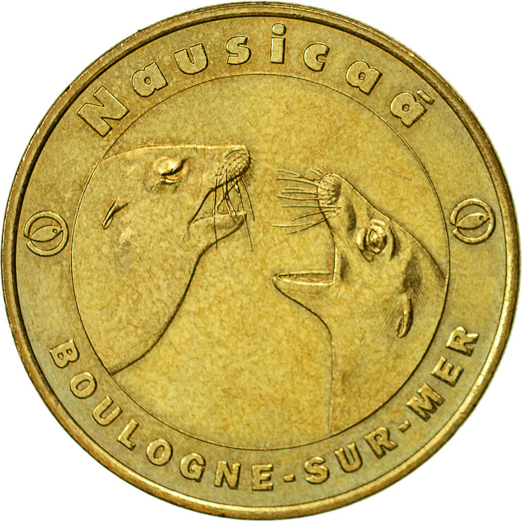 France, Token, Touristic token, Boulogne-sur Mer  - Nausicaa n° 3, 2003, MDP