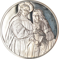France, Medal, Rembrandt, Isaak und Rebekka, Arts & Culture, MS(65-70), Silver