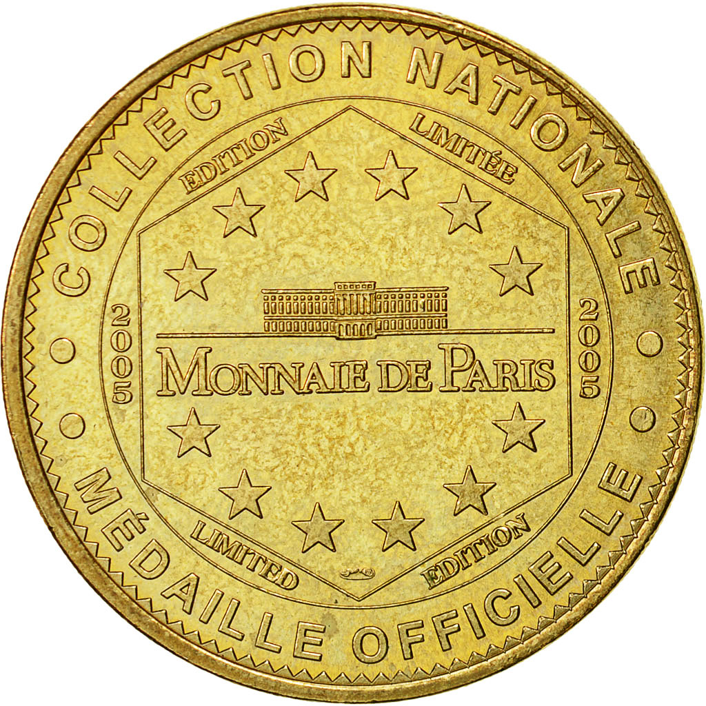 France, Token, Touristic token, Rocamadour - La forêt des singes n°2, 2005