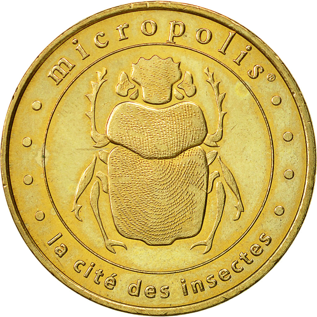 France, Token, Touristic token, Saint-Léons - Micropolis n°1 - scarabée