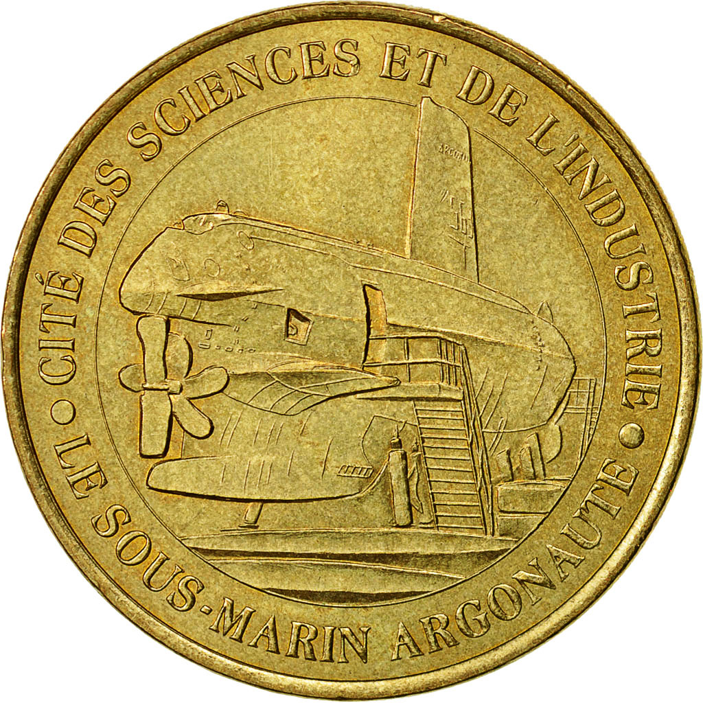 France, Token, Touristic token, Paris - Cité des Sciences  et de l'Industrie