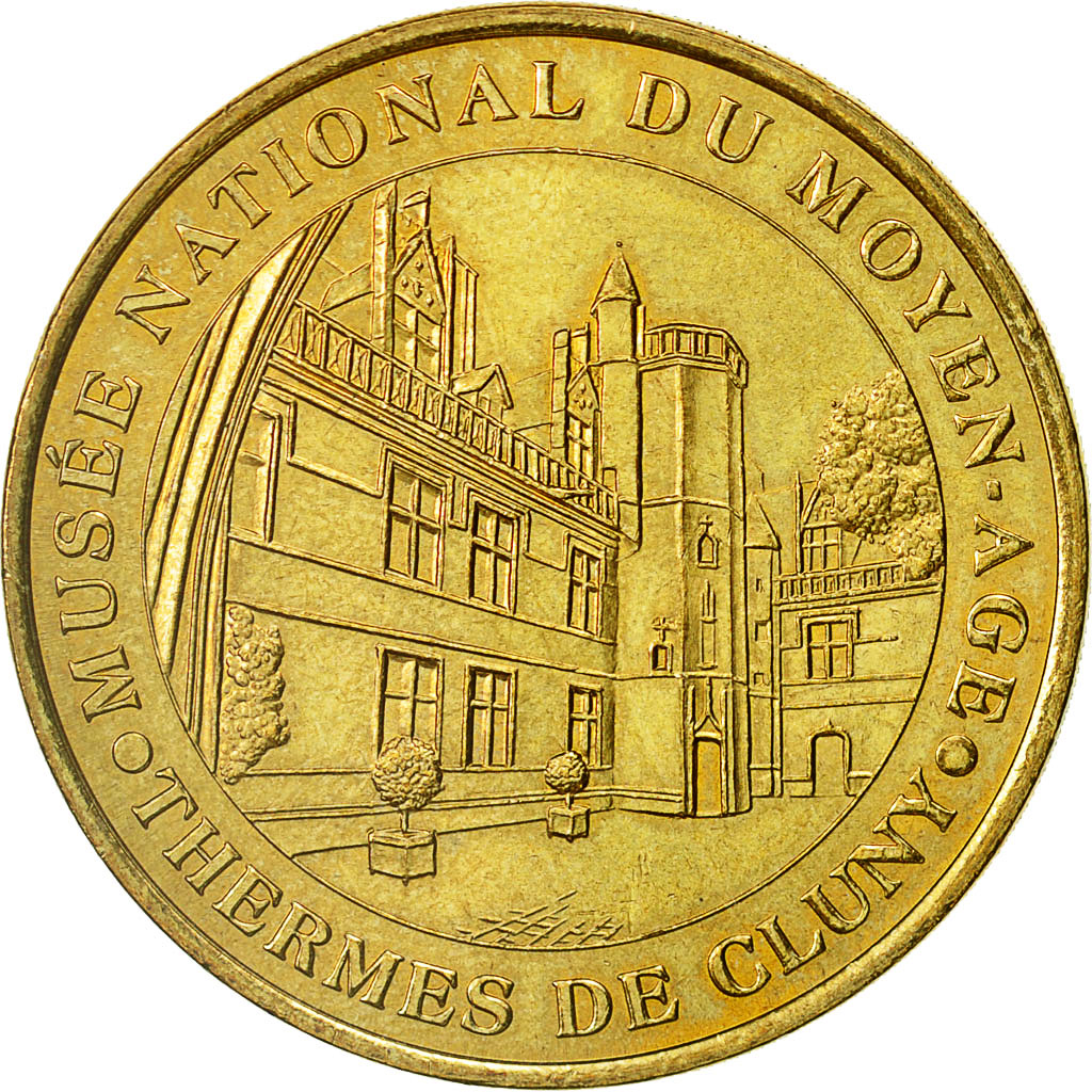 Francia, Token, Touristic token, Cluny - Abbaye n°1, 2001, MDP, BB
