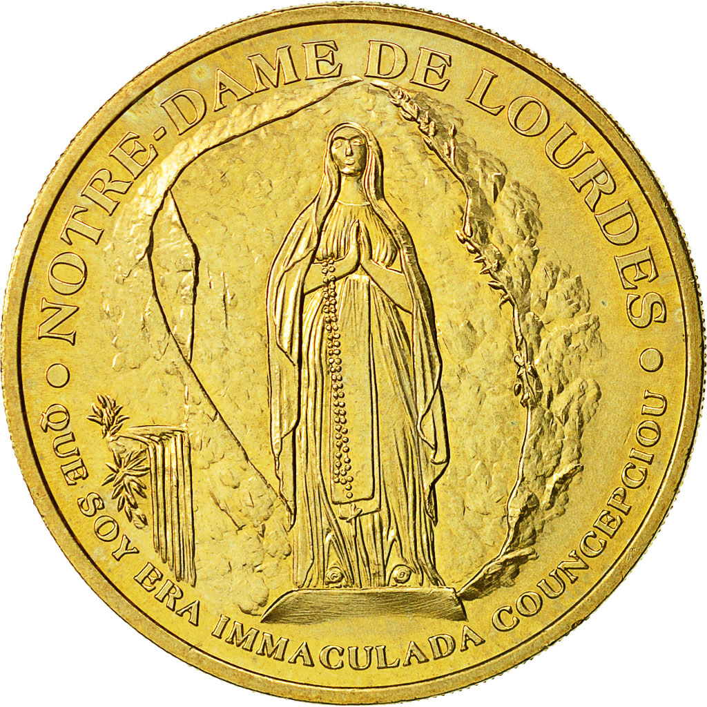 France, Token, Touristic token, Lourdes - Ste Bernadette, 2004, MDP, EF(40-45)