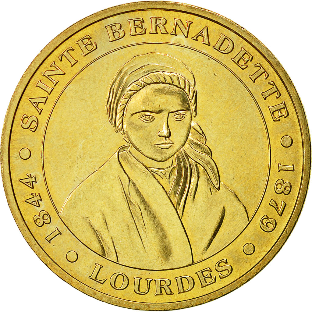 France, Token, Touristic token, Lourdes - Ste Bernadette, 2004, MDP, EF(40-45)
