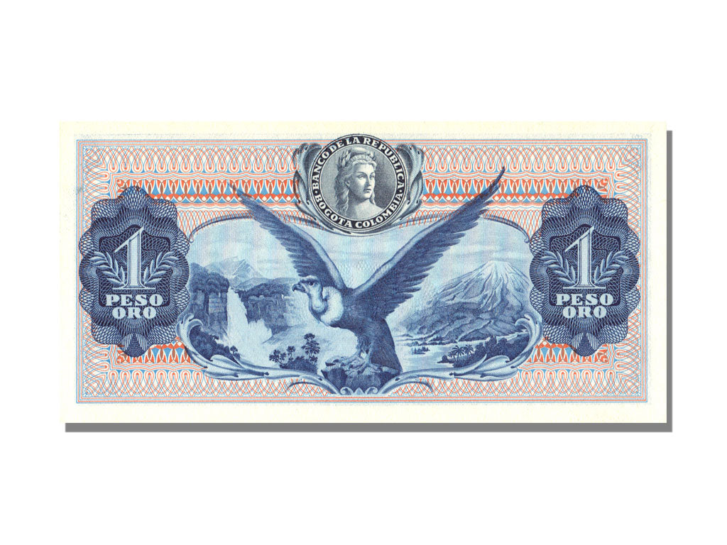 Colombia, 1 Peso Oro, 1972, FDS