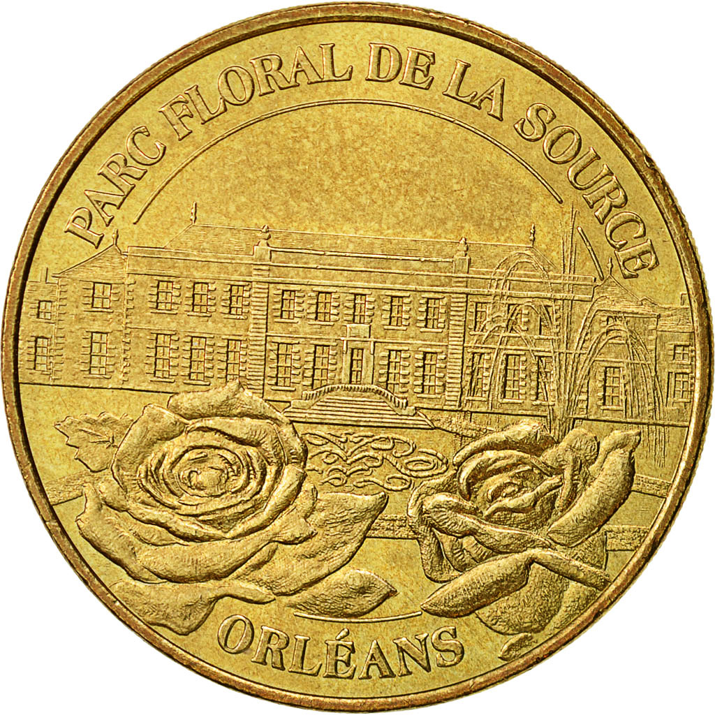 France, Token, Touristic token, 45/ Parc Floral - Orléans, 2003, MDP