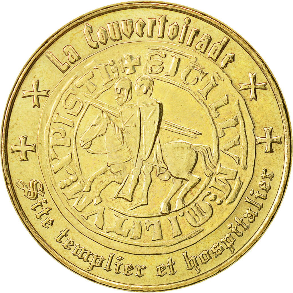 France, Token, Touristic token, La Couvertoirade - Site templier n°1, 2007