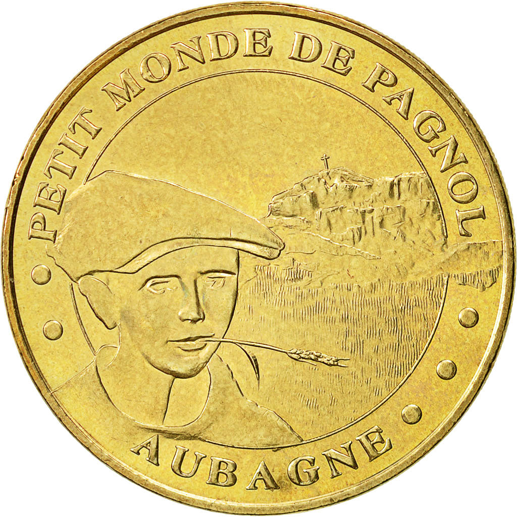 France, Token, Touristic token, Aubagne - Le petit monde de Pagnol, 2006, MDP