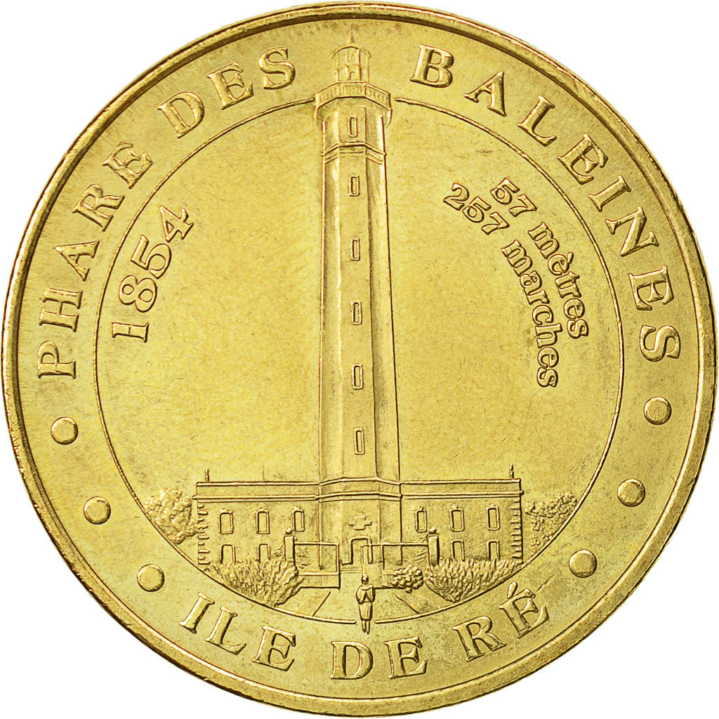 France, Token, Touristic token, Saint-Clément des Baleines - Phare n°1, 2005