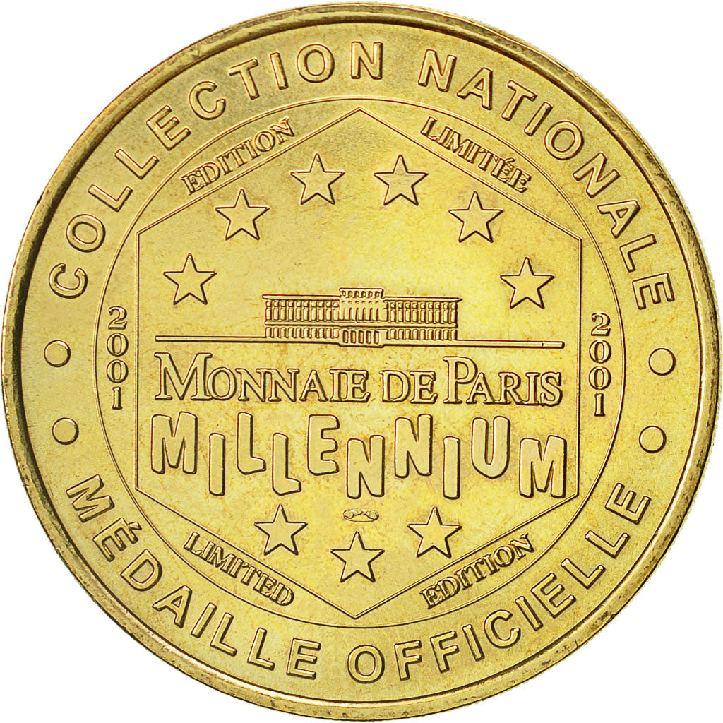 France, Token, Touristic token, Marienthal -  Basilique, 2001, MDP, EF(40-45)