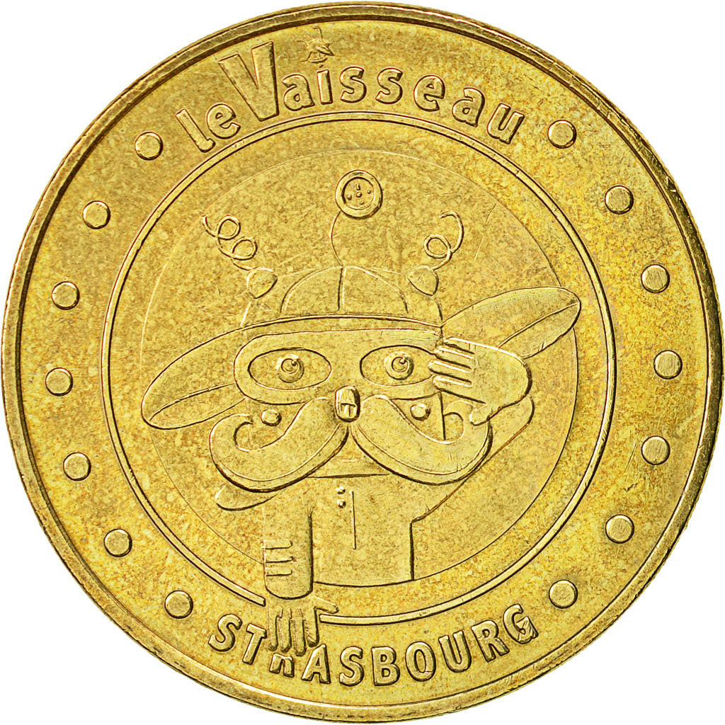 France, Token, Touristic token, Strasbourg - Le vaisseau n°1, 2006, MDP