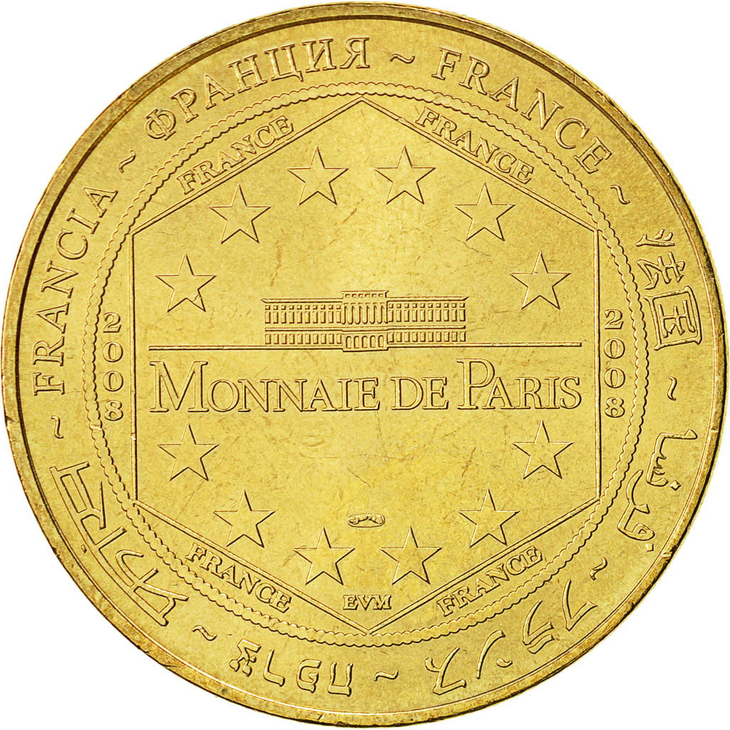 France, Token, Touristic token, Paris - le cheval de Parisis, 2008, MDP