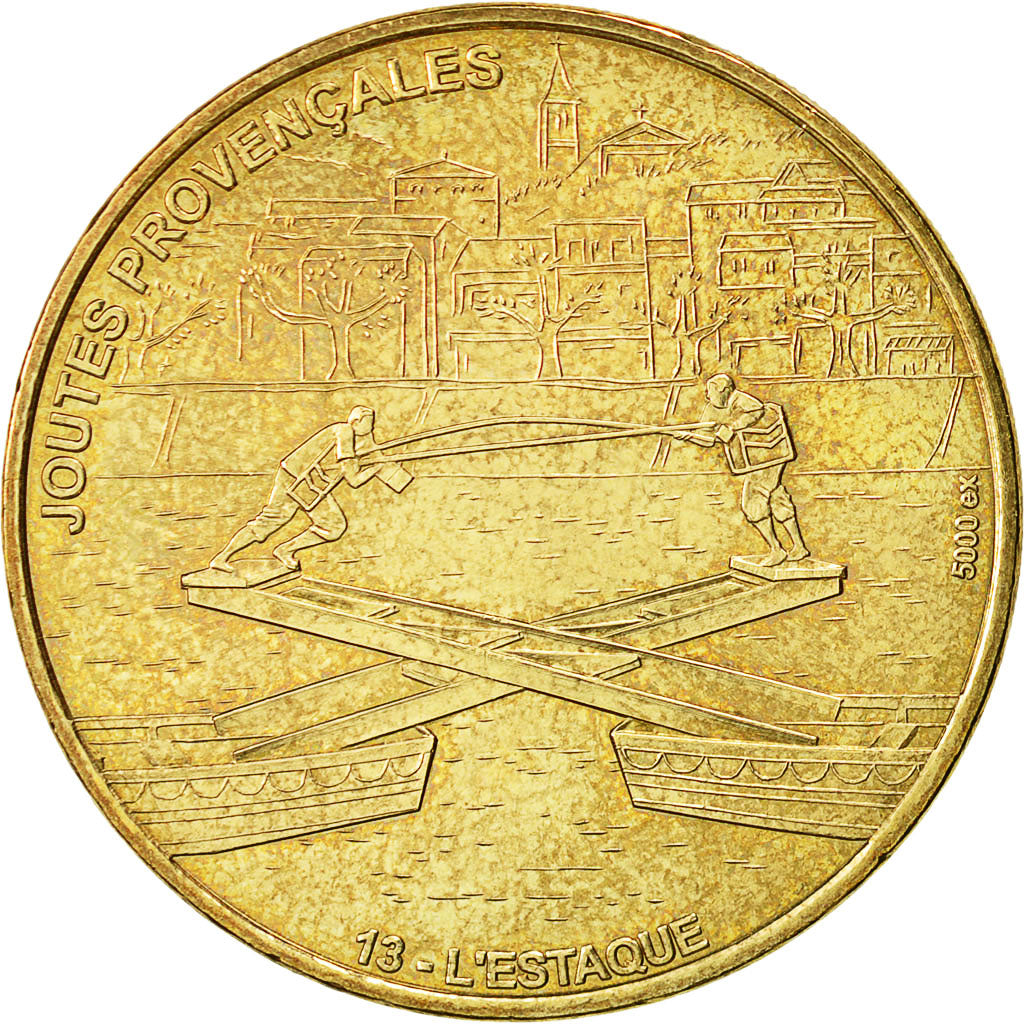 France, Token, Touristic token, Marseille - L'Estaque - Joutes Provencales