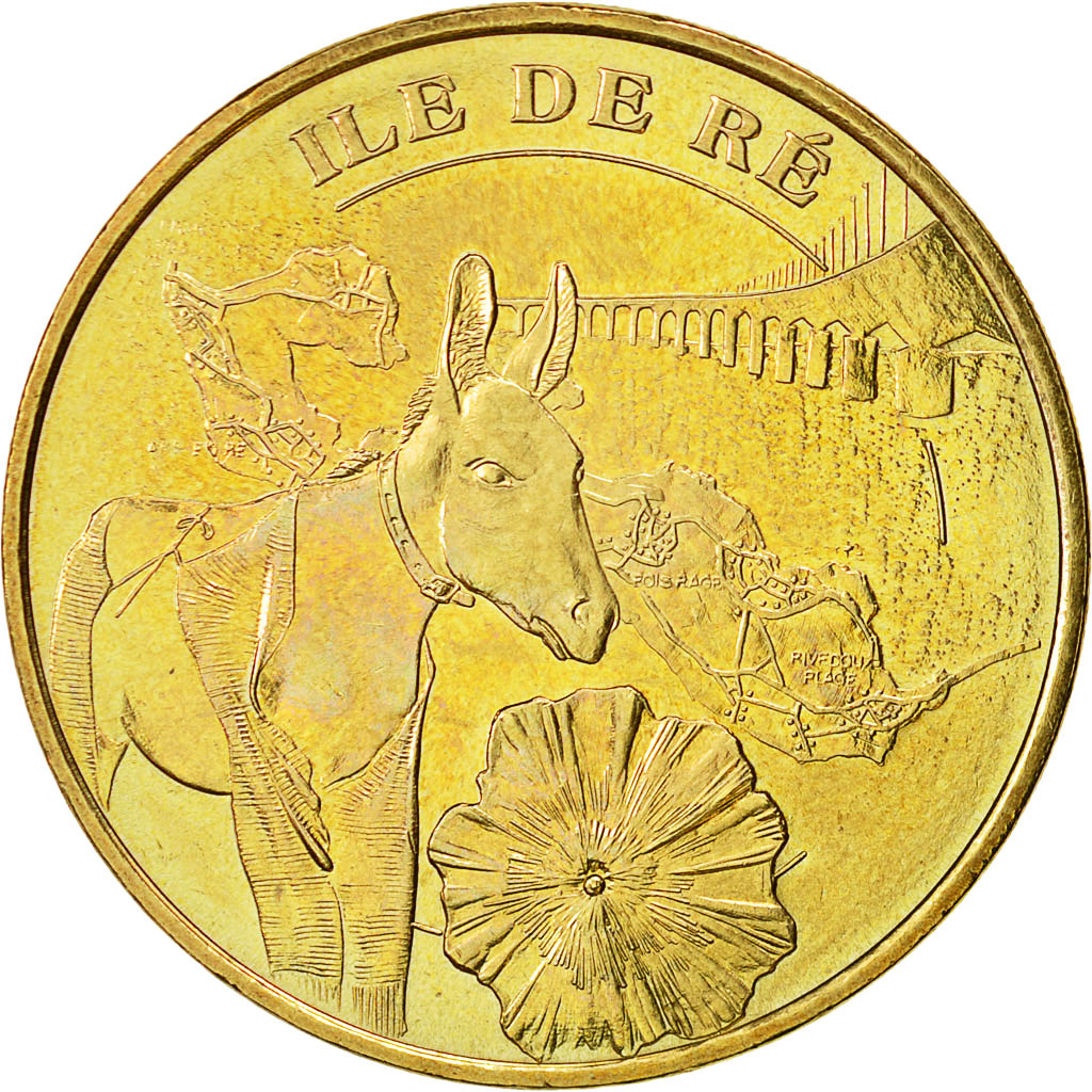 Frankreich, Token, Touristic token, Saint-Martin-de-Ré n°1, 2007, MDP, SS