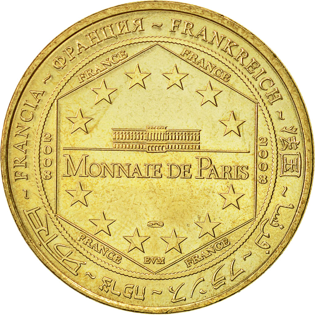 Francia, Token, Touristic token, Marennes - Cité de l'huitre, 2008, MDP, BB