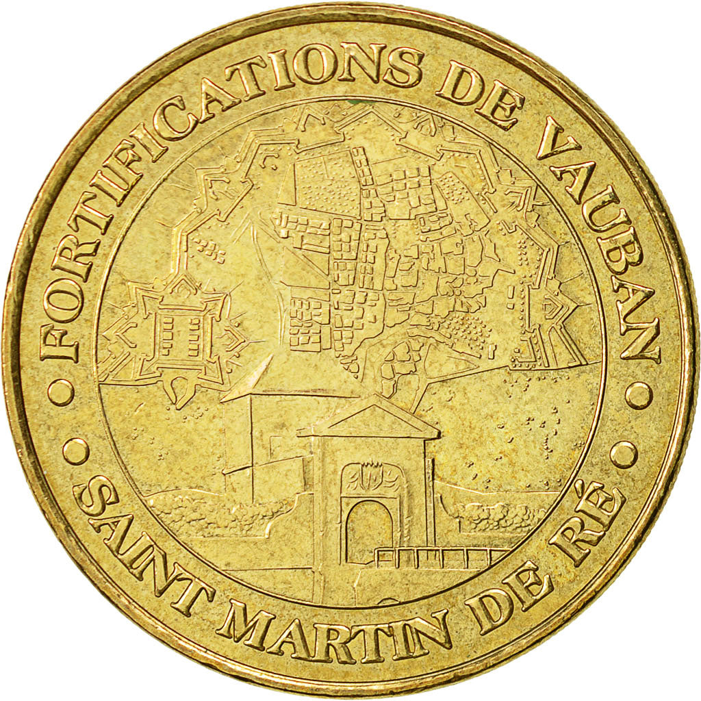 France, Token, Touristic token, Saint-Martin-de-Ré n°2 -  fortifications de