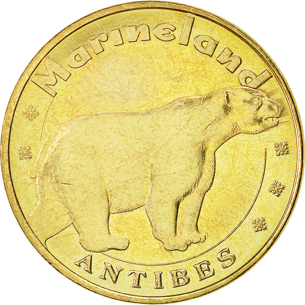 France, Token, Touristic token, Antibes -  Marineland n°5, 2011, MDP