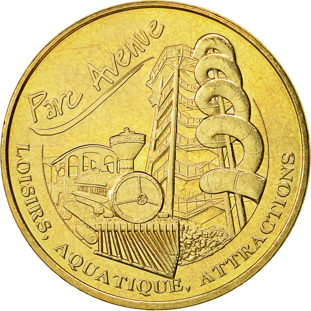 France, Token, Touristic token, Lanas -  Parc Avenue, 2011, MDP, EF(40-45)