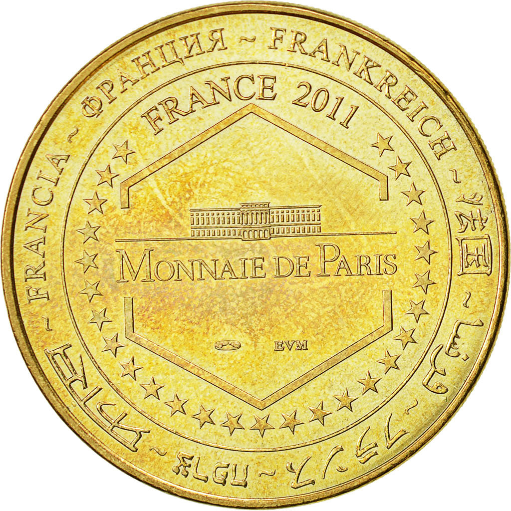 France, Token, Touristic token, Marseille -  OMS n° 4 -Le Santon Fouque, 2011