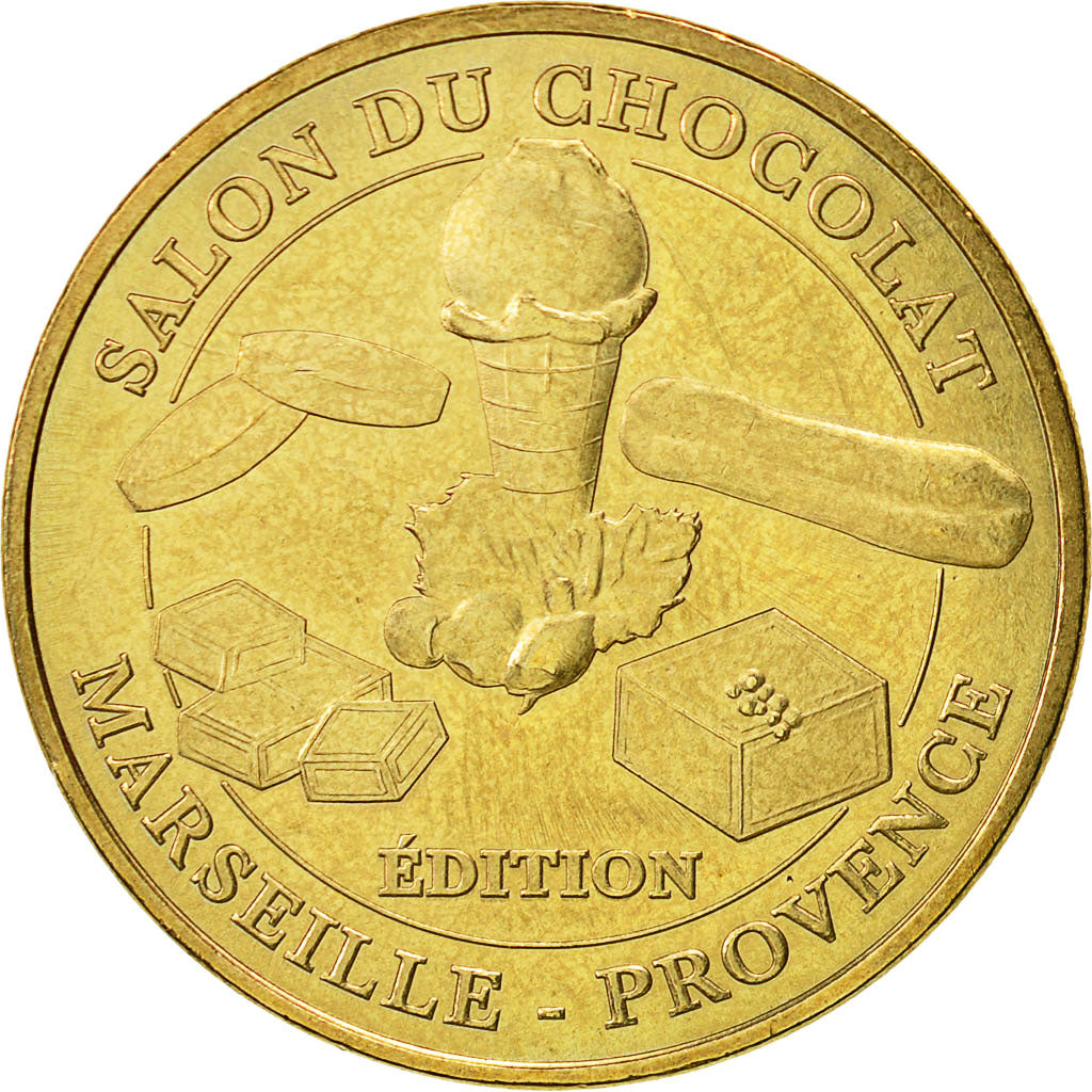 Francia, Token, Touristic token, Marseille - Salon du Chocolat n°2, 2011, MDP