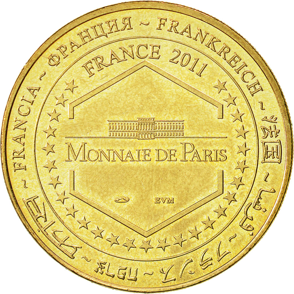 Francia, Token, Touristic token, Marseille - Salon du Chocolat n°2, 2011, MDP